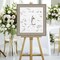 Fleur Signature Mat Picture Frame, Photo Frame Wedding Guest Book Alternative, Autograph Picture Mat for Signature Board, Wedding Celebrations Graduations Support Encouragement or Retirement